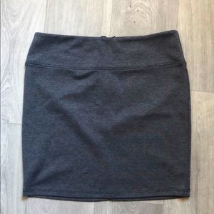 Gray Miniskirt